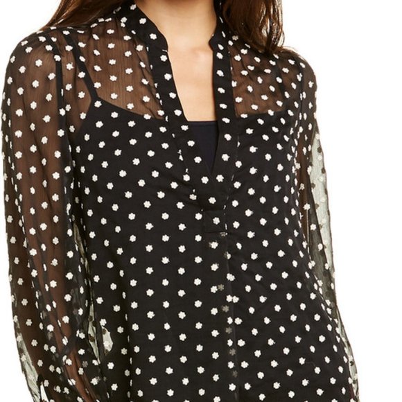 Alice + Olivia Tops - NWT: ALICE + OLIVIA Sheila Georgette Top